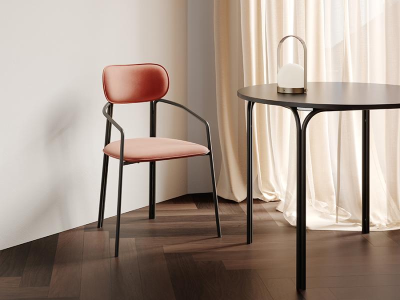 Стул ror, велюр