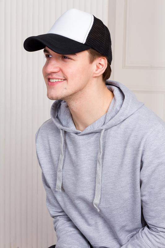 Бейсболка с сеткой STAN полиэстер