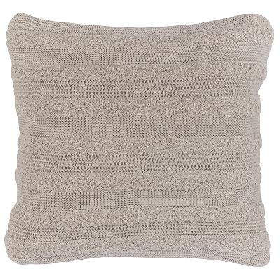 Подушка из хлопка с буклированной вязкой  из коллекции essential, 45х45 см