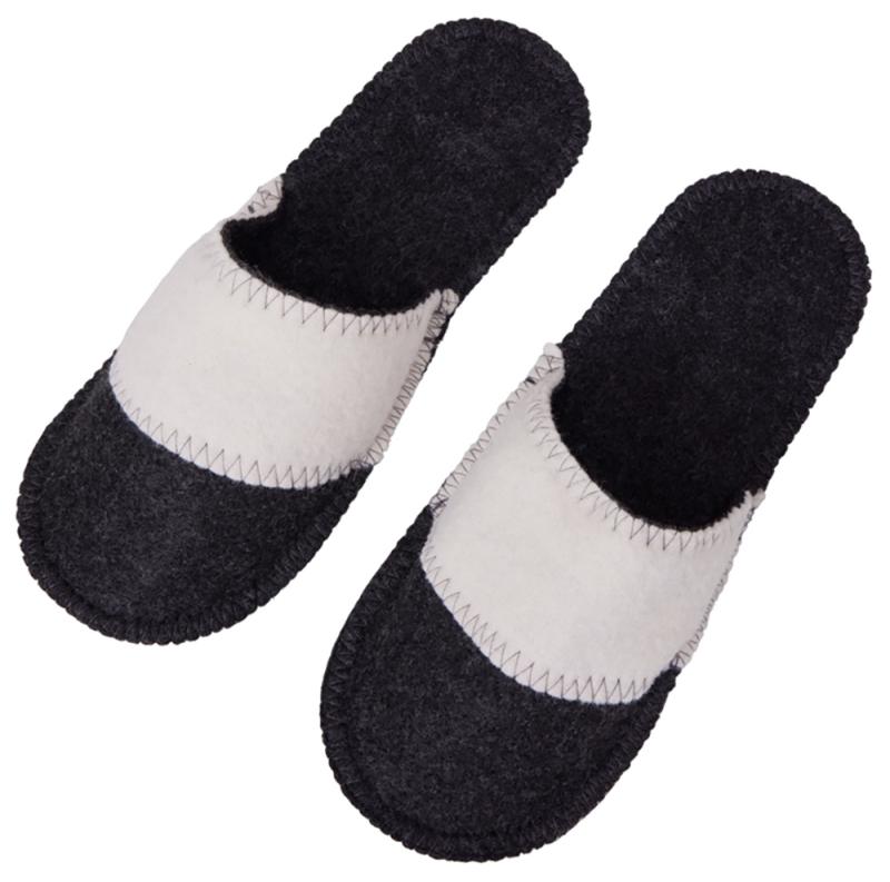 Тапочки двухцветные для бани и сауны Healing