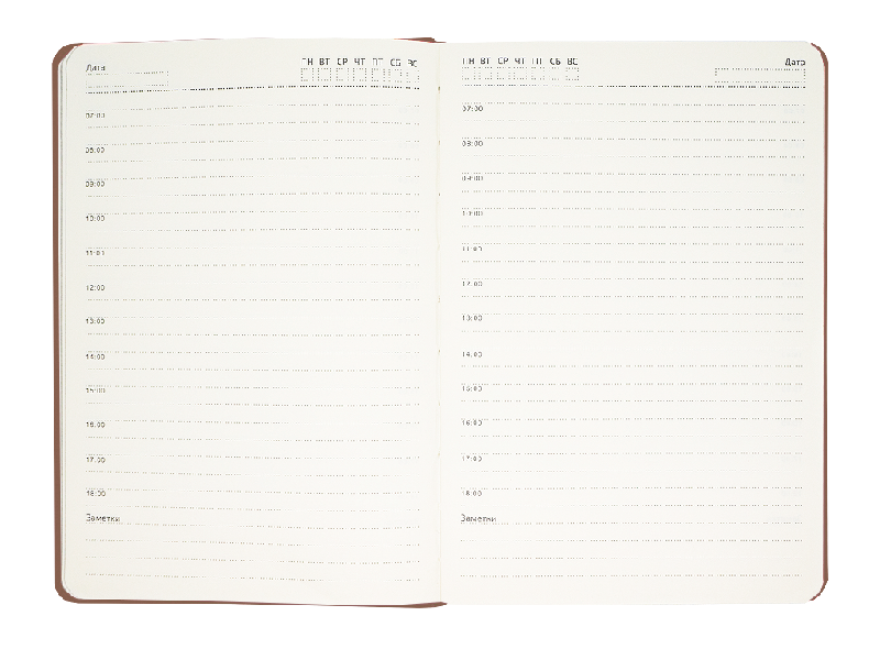 Ежедневник Classic Nebraska А5, недатированный, в твердой обложке