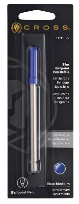 Стержень шариковый для ручек Click, средний, ; блистер