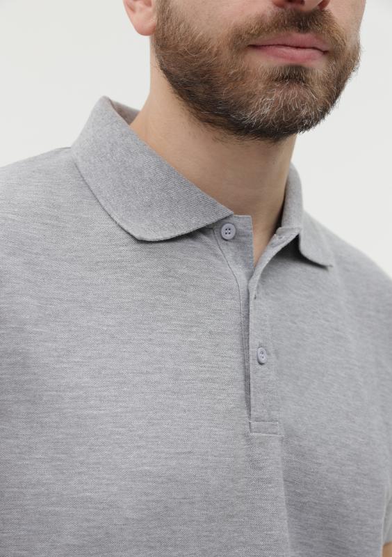 Рубашка поло мужская  STAN хлопок/полиэстер 185