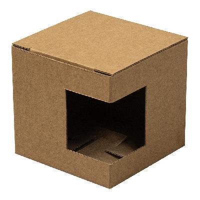 Коробка для кружки с окном крафтовая Casa Grande Classic