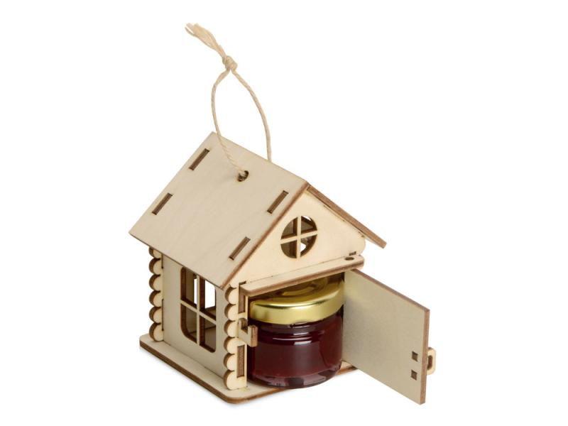 Подарочный набор Варенье из клубники и шампанского в домике