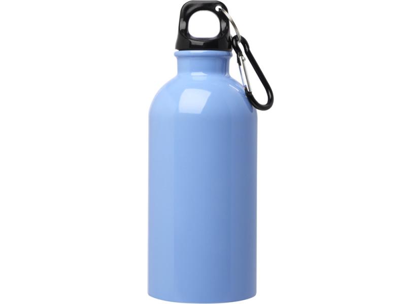 Одностенная бутылка для воды с карабином Oregon, 400 мл