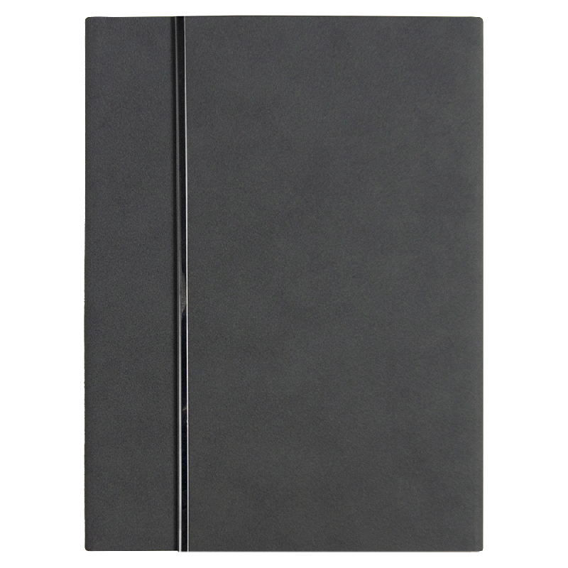 Ежедневник Alfa Bird line Nuba A5,  недатированный, в твердой обложке агнитным клапаном и металлическим элементом