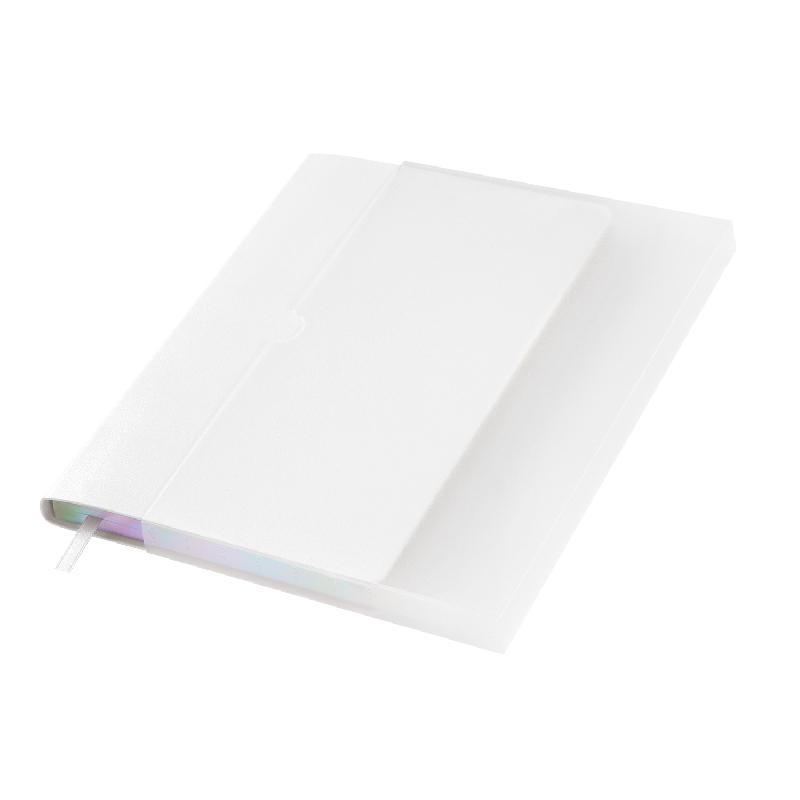 Ежедневник Galaxy недатированный, гибкая обложка, срез голограф. фольга