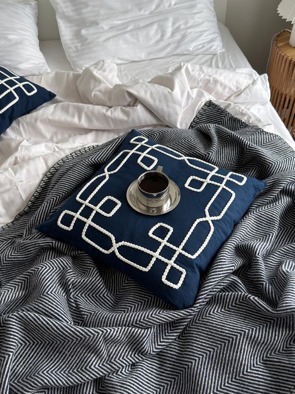 Плед из шерсти мериноса  из коллекции essential, 130х180 см