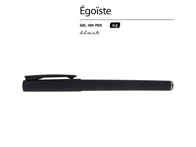 Ручка пластиковая гелевая Egoiste Black