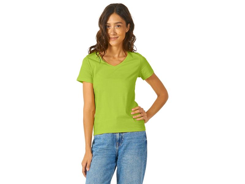 Футболка Heavy Super Club женская с V-образным вырезом