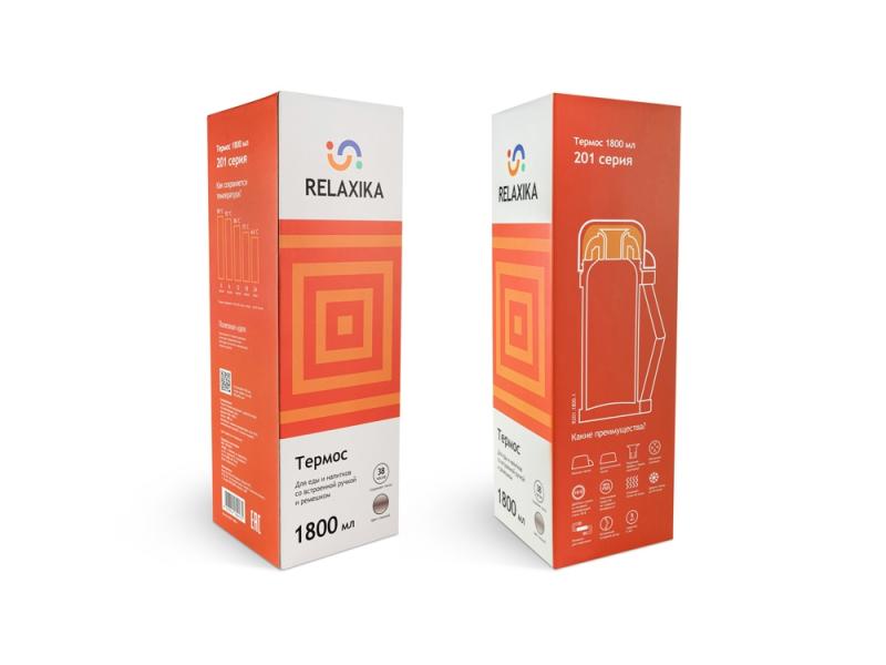 Термос Relaxika универсальный для еды и напитков 201