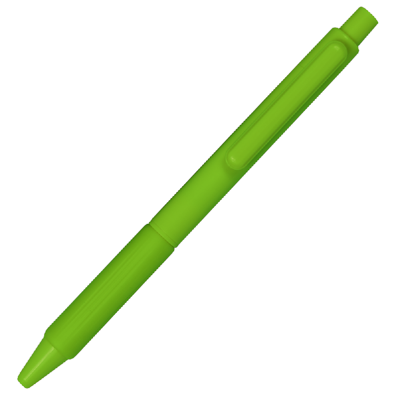 Ручка шариковая Flora Color с полугелиевым стержнем