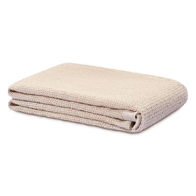 Полотенце банное из умягченной вафли ового цвета из коллекции essential, 70x140 см