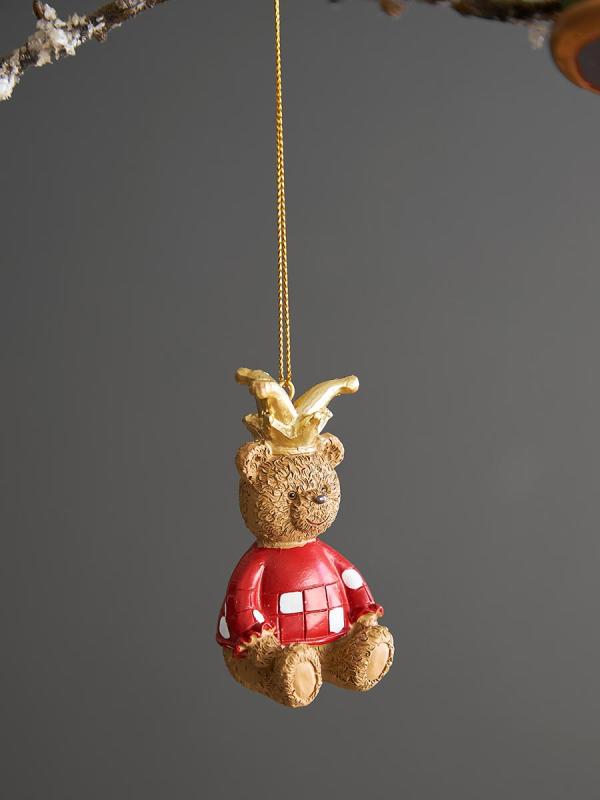 Набор ёлочных украшений classic christmas charm из коллекции new year essential, 4 шт.