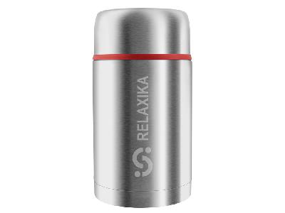 Термос для еды Relaxika 301 в чехле, 1200 мл