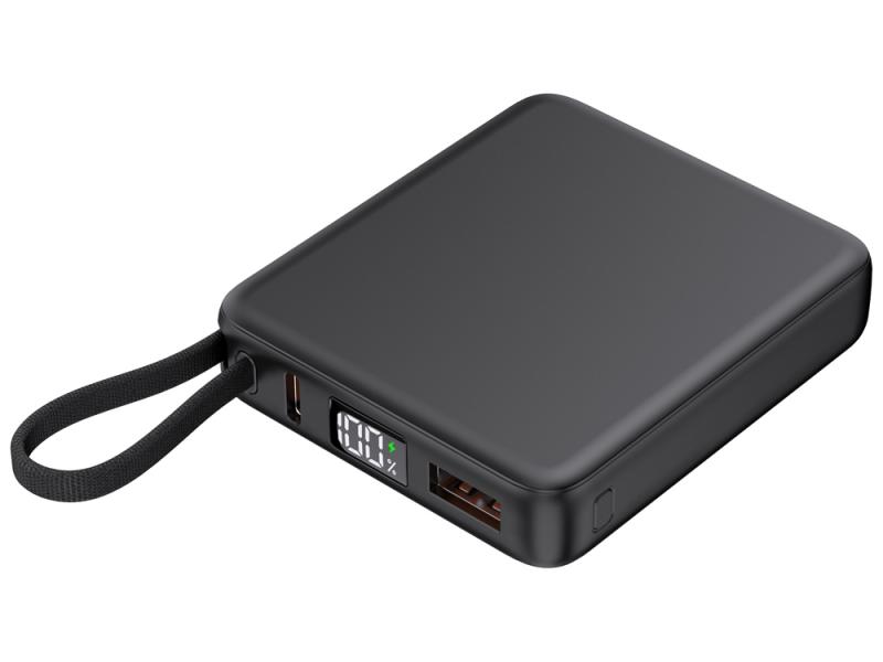 Внешний аккумулятор с подсветкой лого Nex, 5000 мАч