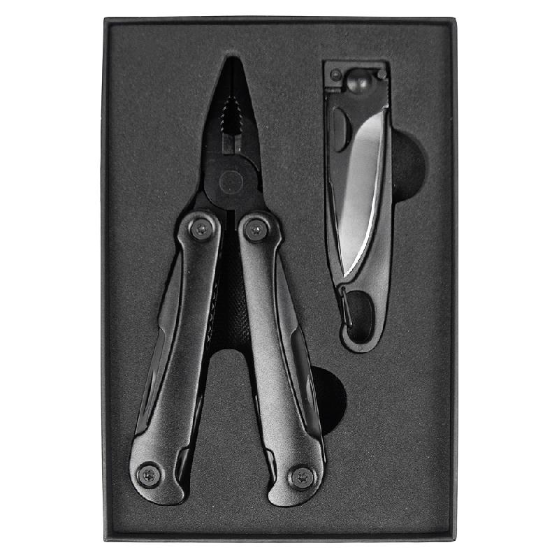 Набор подарочный мультитул и  брелок-мультитул  Tools Hardwork ,  в подарочной коробке