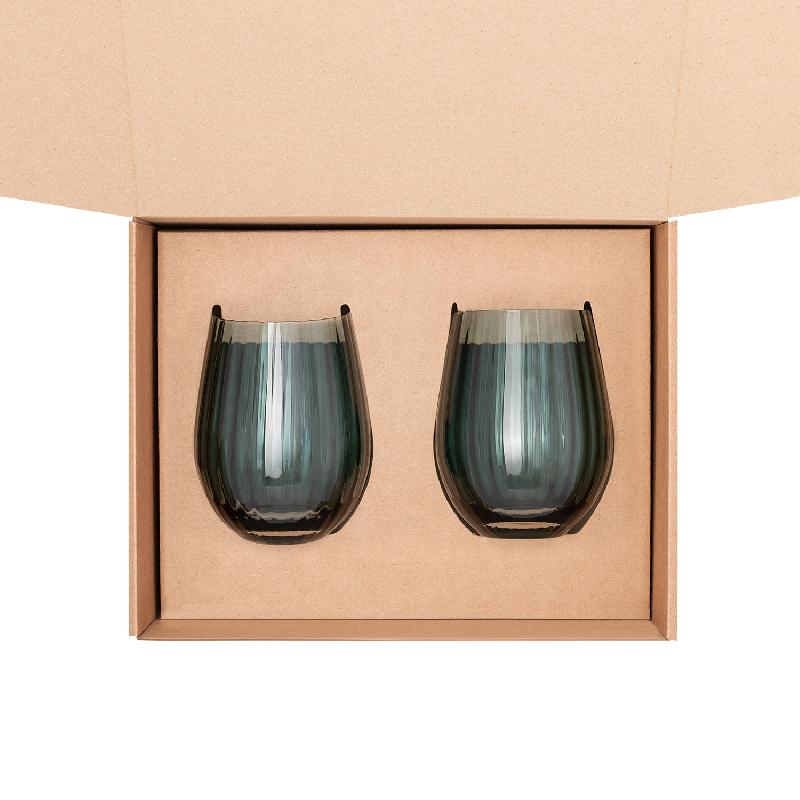 Подарочный набор 2 стакана для воды Capri