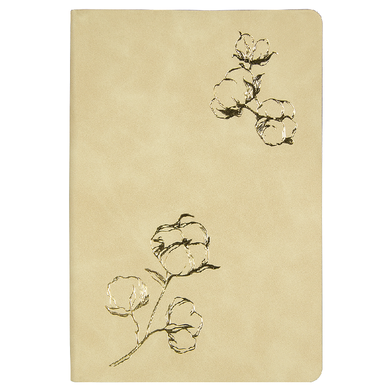 Ежедневник Flexy Luba Print Sample Хлопок А5, недатированный, в гибкой обложке