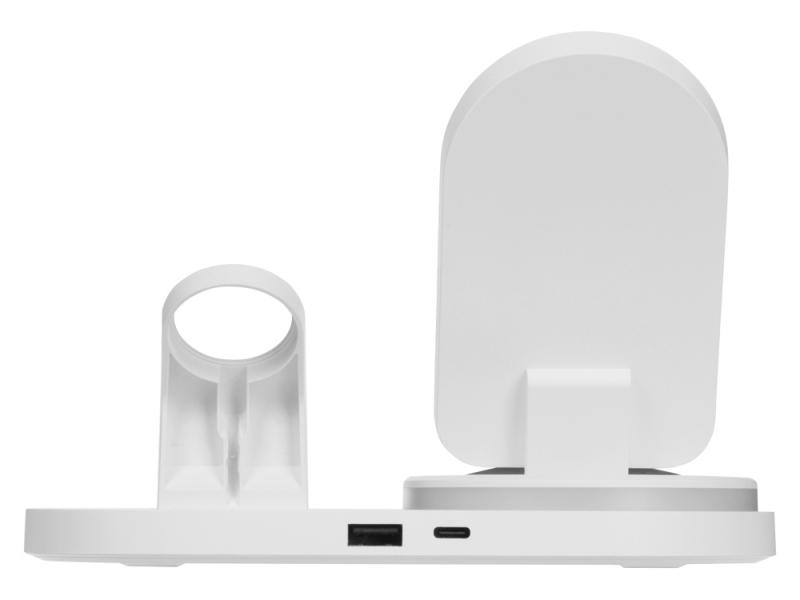 Складная зарядная станция с беспроводной зарядкой Flashport, 15 Вт