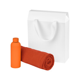 Подарочный набор Prima,  (термобутылка, плед)