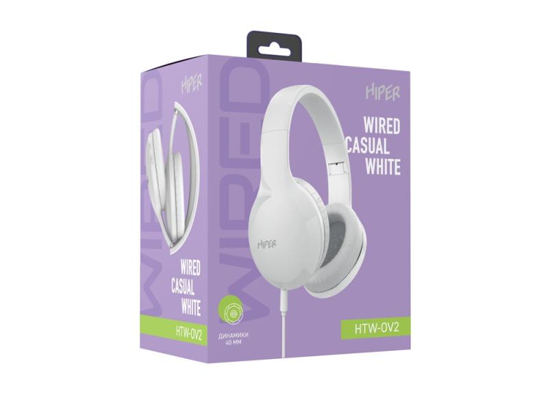 Проводные накладные наушники WIRED CASUAL