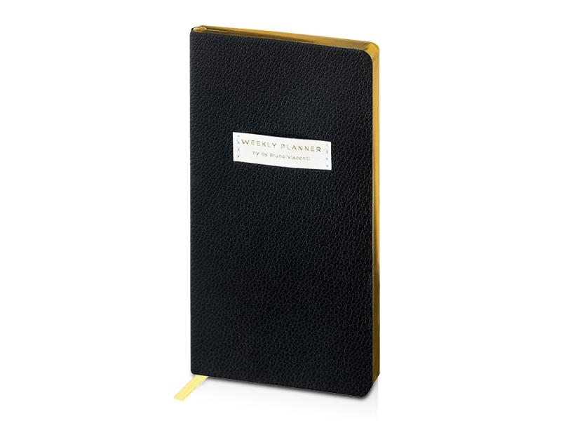 Еженедельник недатированный А6 Black