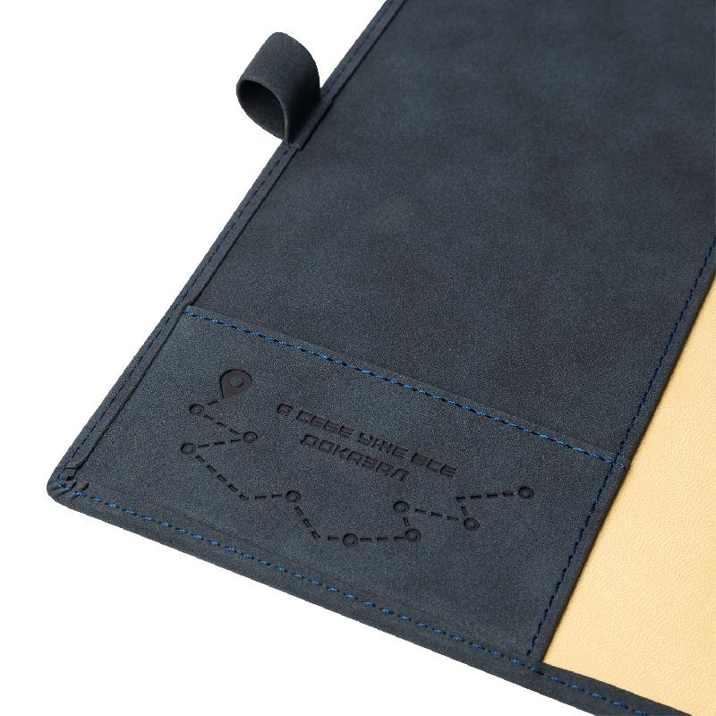 Ежедневник-портфолио Clip NEO недатированный в подарочной коробке,  (в комплекте ручка Sonata BP )