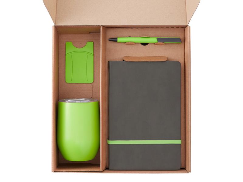 Набор Refreshment с термокружкой, блокнотом, ручкой и ланчбоксом