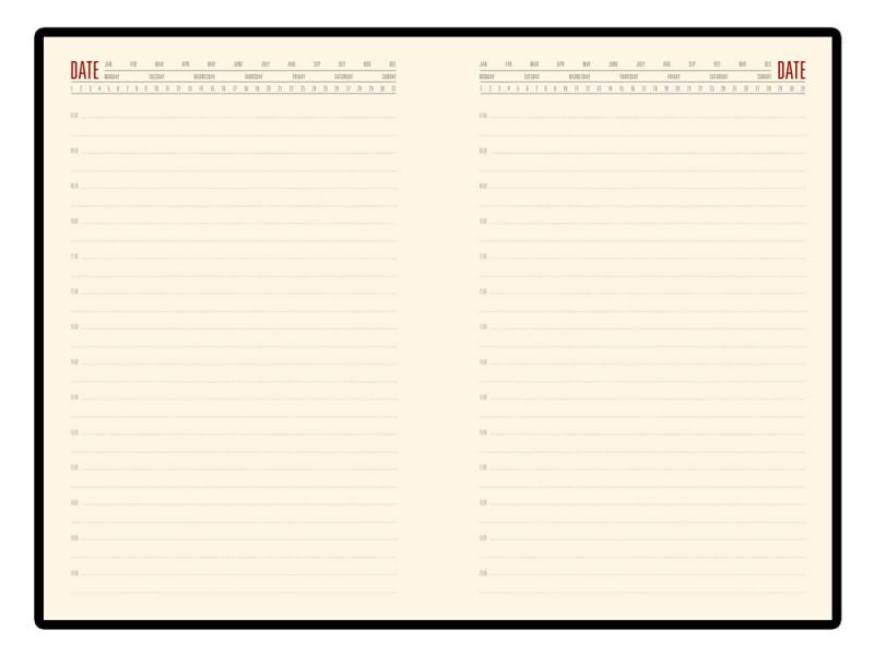 Ежедневник недатированный А5 London