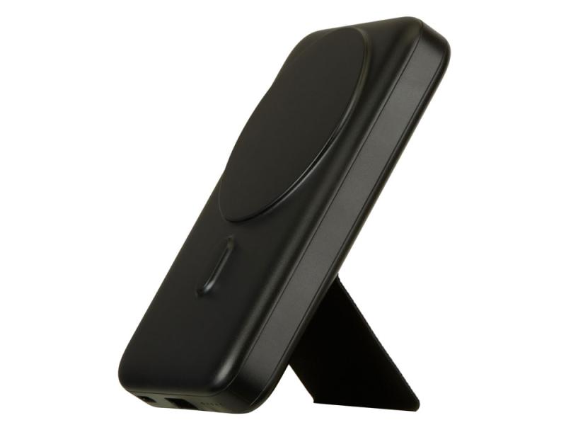 Магнитный внешний беспроводной аккумулятор GenerIQ,QC/PD, 10000 мАч