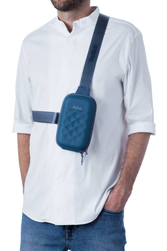 Дорожная сумочка Rollink Mini Bag Go 19,5x12x6 см, синяя