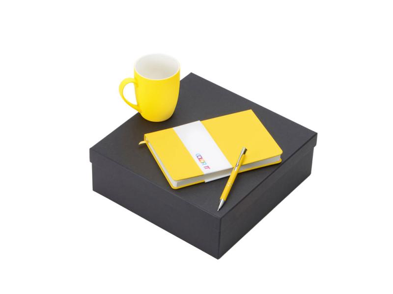 Подарочный набор COLOR IT с блокнотом, металлической ручкой и кружкой