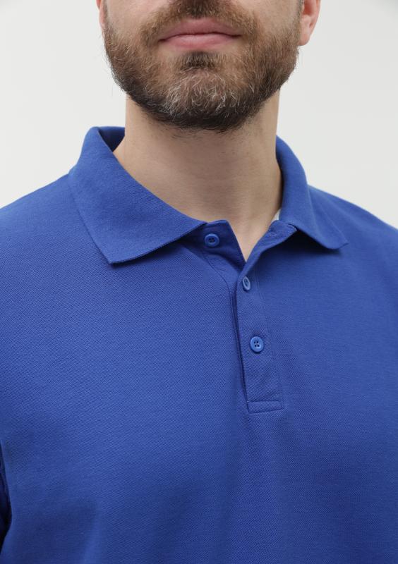 Рубашка поло мужская  STAN хлопок/полиэстер 185