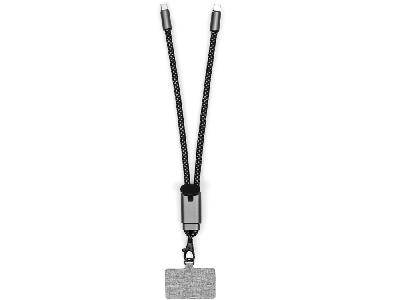 Ремешок-держатель для телефона с зарядным кабелем USB-C - USB-C Lany Wristband Charge Eco