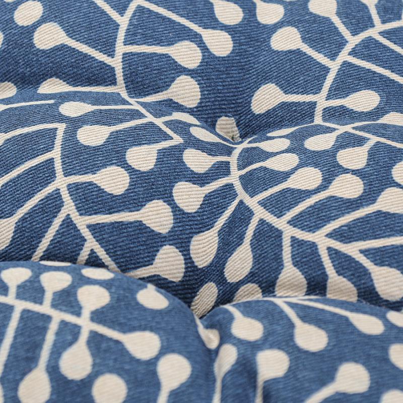 Подушка на стул  с принтом Спелая Смородина из коллекции scandinavian touch, 40х40 см