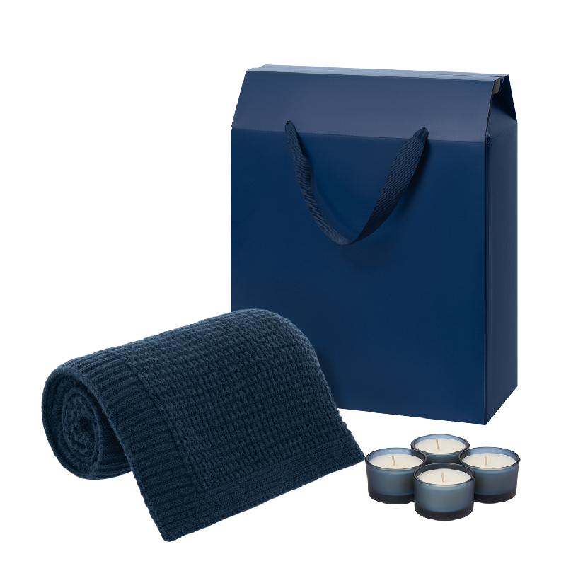 Подарочный набор Sento, Malta Soft,  (свечи, плед)