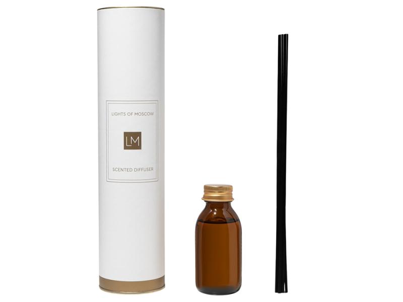 Ароматический диффузор с палочками, Африка: бергамот и жасмин, мускус, 100 мл
