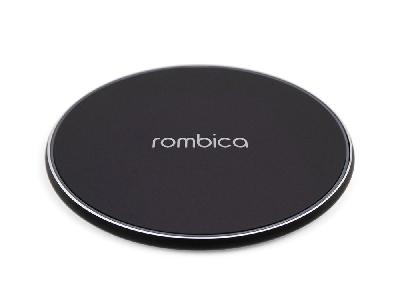 Беспроводное зарядное устройство NEO Core Quick c быстрой зарядкой с логотипом Rombica