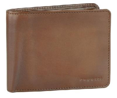 Портмоне BUGATTI Domus, с RFID защитой, натуральная воловья кожа, 12х1,5х9,2 с