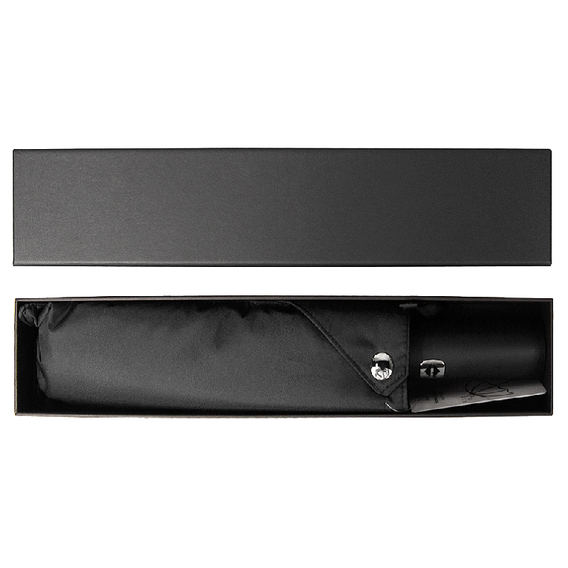 Зонт складной автоматический,  Forest Lotus, диаметр 117 см,  9 панелей, в подарочной коробке