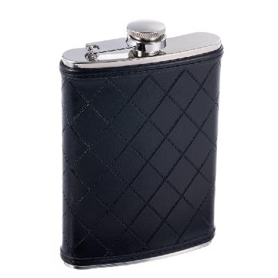 Фляга SQuire 0,24 л,искусственная кожа
