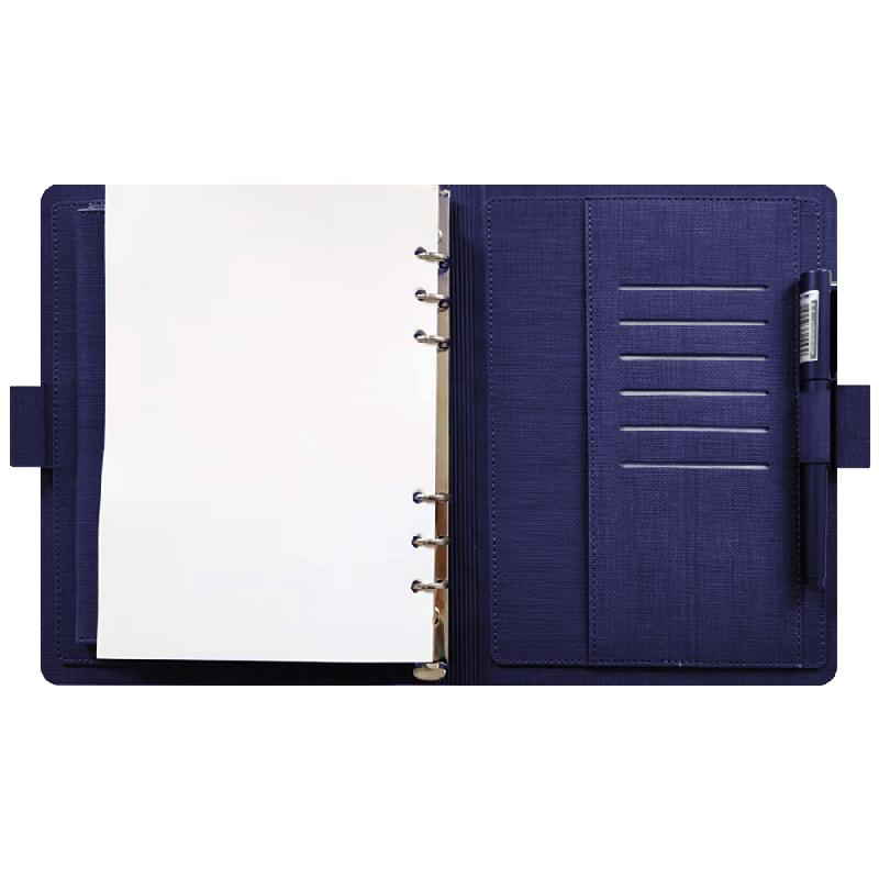 Ежедневник в суперобложке на кольцах Country Diplomat Rich А5+, недатированный