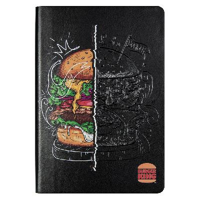 Ежедневник Flexy Buffalo Print Sample Burger King А5, недатированный, в гибкой обложке