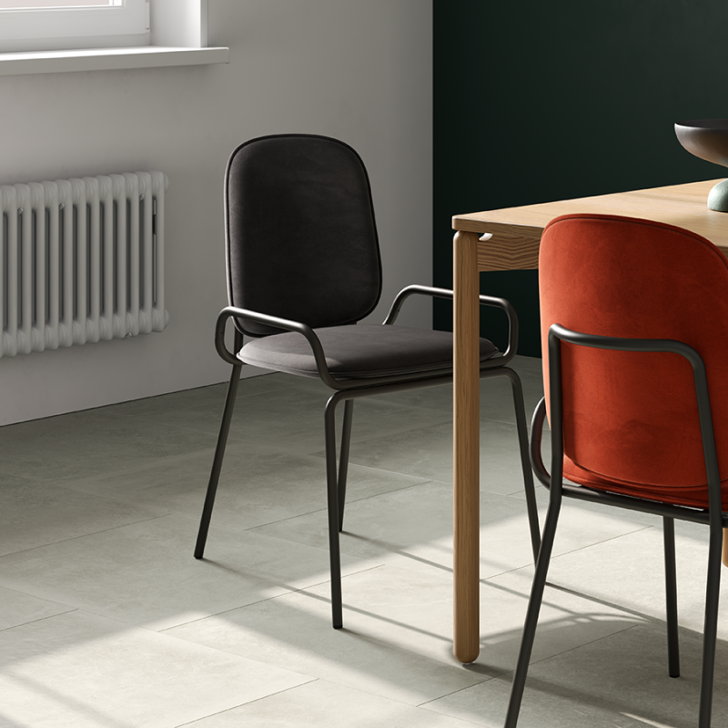 Стул ror, double frame, велюр