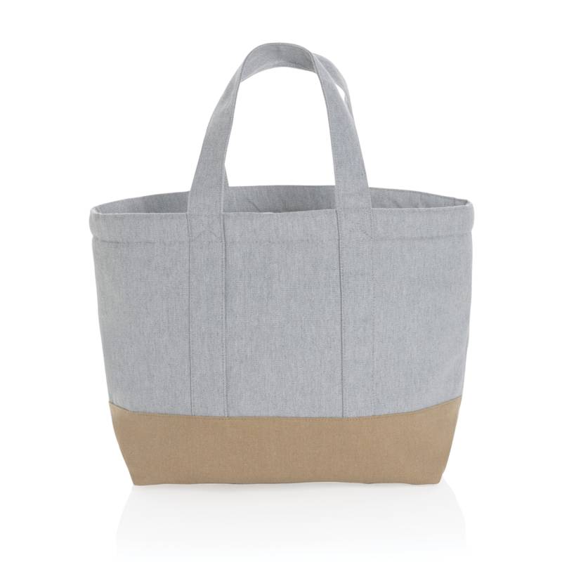 Сумка-холодильник Impact из переработанного неокрашенного канваса AWARE™, 285 г/м²