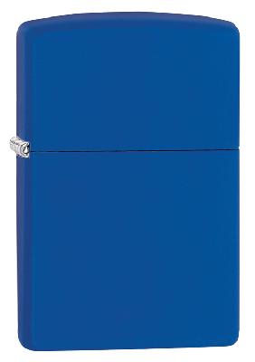 Зажигалка ZIPPO Classic с покрытием Royal Blue Matte, латунь, овая, 38x13x57 мм