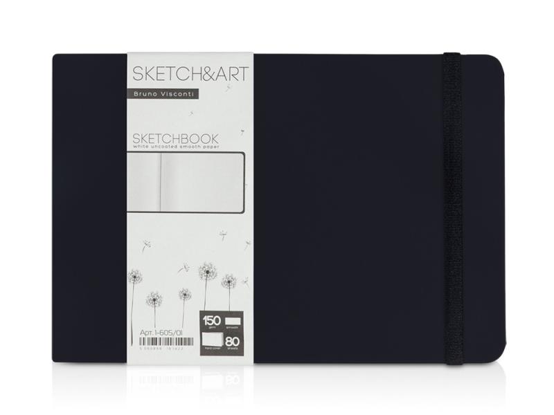 Скетчбук Sketch & Art 150 г/м2, soft-touch