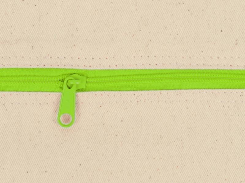 Рюкзак-мешок хлопковый Lark с цветной молнией